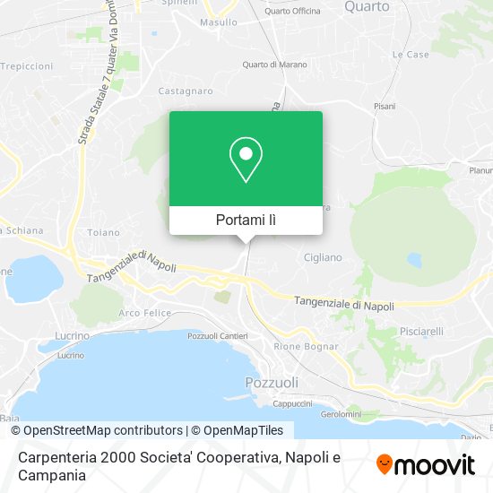 Mappa Carpenteria 2000 Societa' Cooperativa