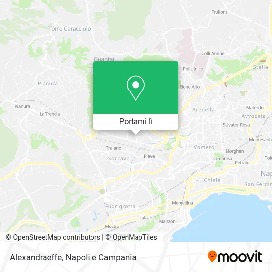 Mappa Alexandraeffe