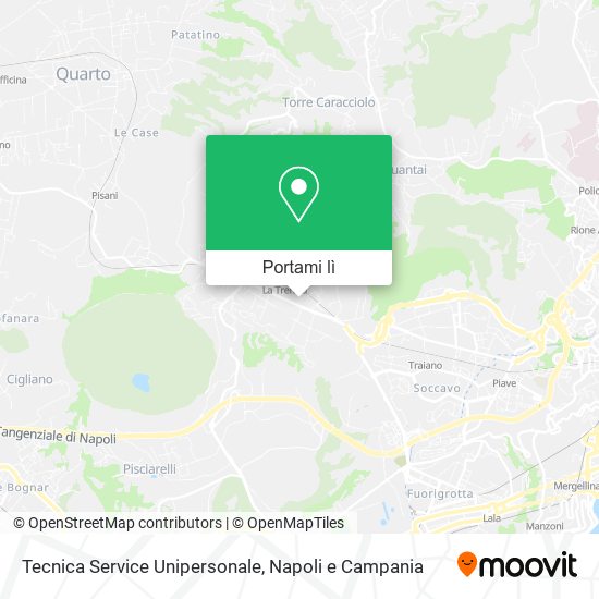 Mappa Tecnica Service Unipersonale