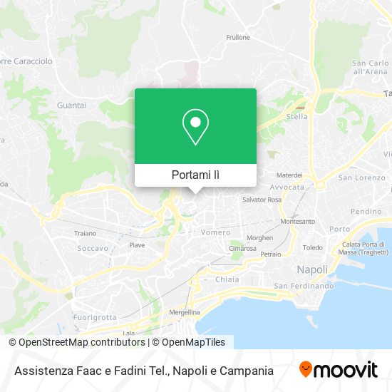 Mappa Assistenza Faac e Fadini Tel.