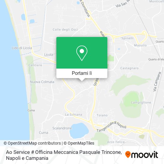 Mappa Ao Service # Officina Meccanica Pasquale Trincone