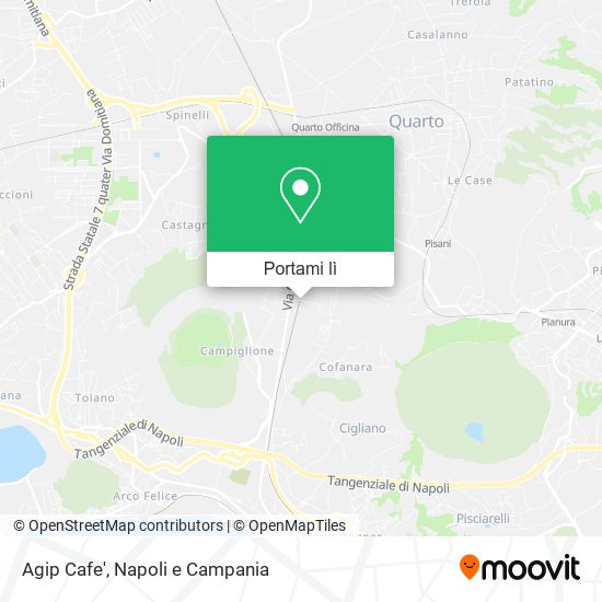 Mappa Agip Cafe'