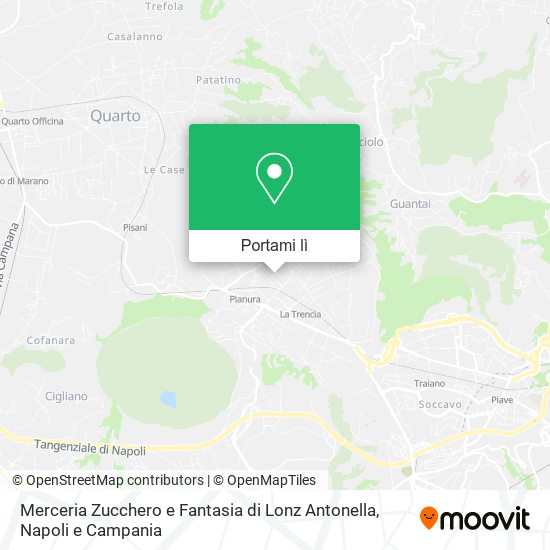 Mappa Merceria Zucchero e Fantasia di Lonz Antonella