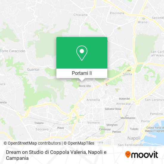 Mappa Dream on Studio di Coppola Valeria