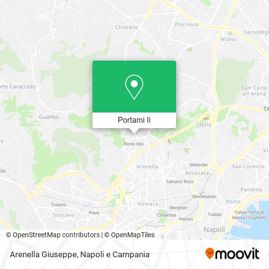 Mappa Arenella Giuseppe