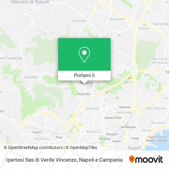 Mappa Ipertesi Sas di Verde Vincenzo