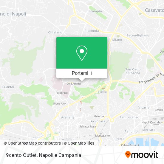 Mappa 9cento Outlet