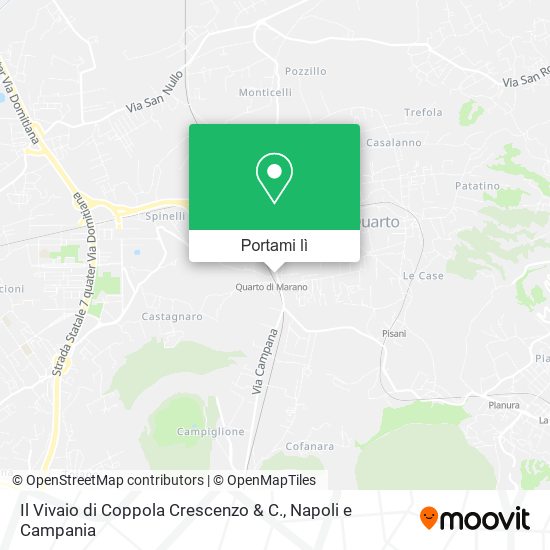 Mappa Il Vivaio di Coppola Crescenzo & C.
