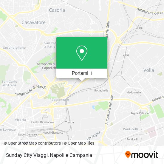 Mappa Sunday City Viaggi