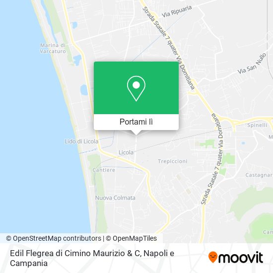 Mappa Edil Flegrea di Cimino Maurizio & C