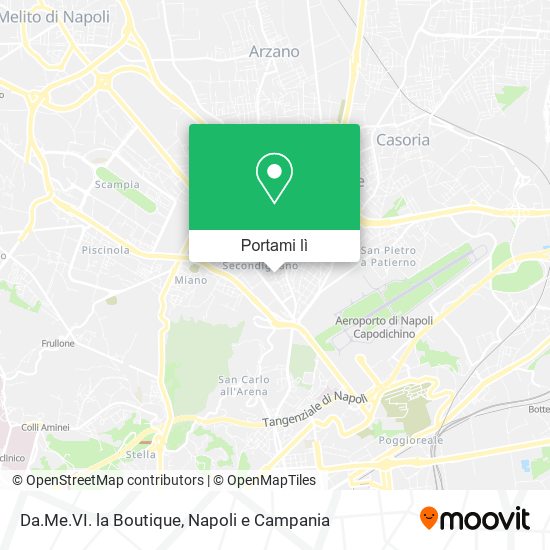 Mappa Da.Me.VI. la Boutique