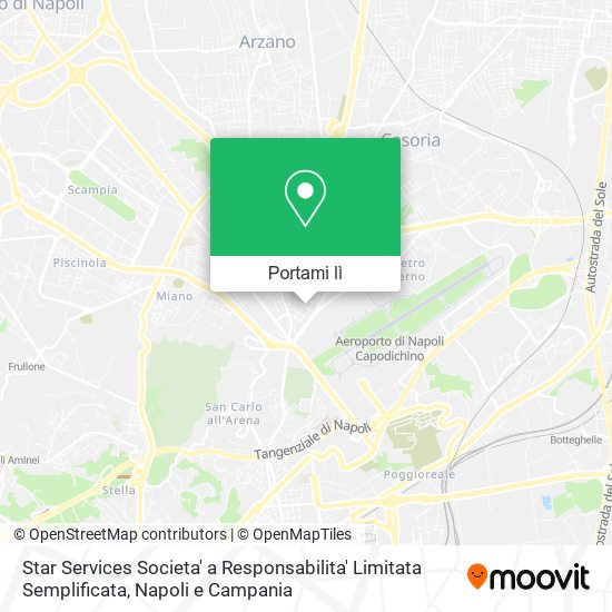 Mappa Star Services Societa' a Responsabilita' Limitata Semplificata