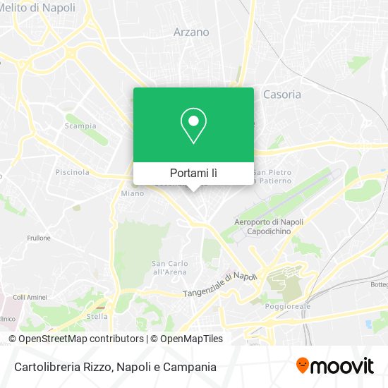 Mappa Cartolibreria Rizzo