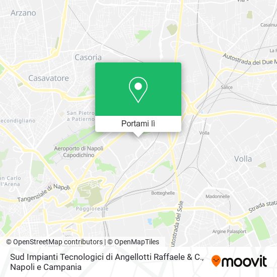 Mappa Sud Impianti Tecnologici di Angellotti Raffaele & C.