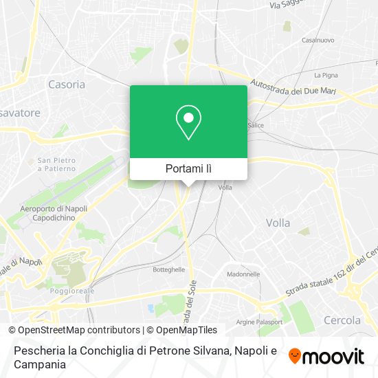 Mappa Pescheria la Conchiglia di Petrone Silvana
