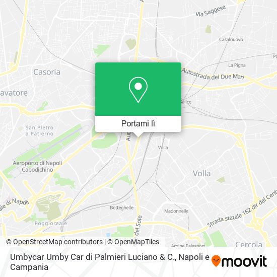 Mappa Umbycar Umby Car di Palmieri Luciano & C.