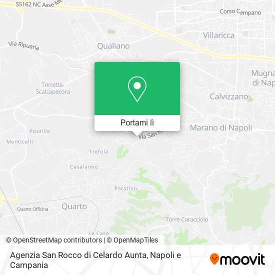 Mappa Agenzia San Rocco di Celardo Aunta
