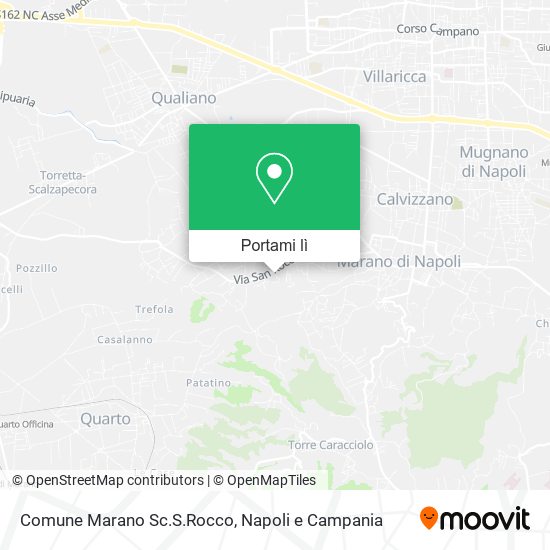 Mappa Comune Marano Sc.S.Rocco
