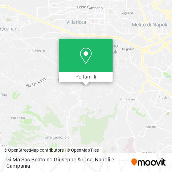 Mappa Gi Ma Sas Beatoino Giuseppe & C sa