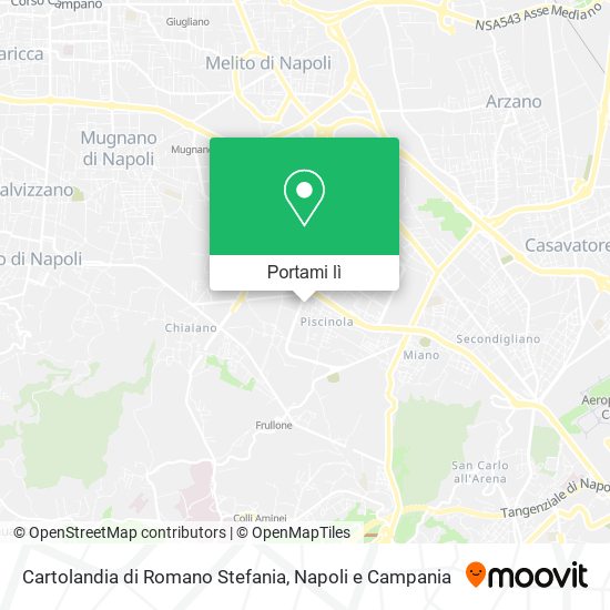Mappa Cartolandia di Romano Stefania