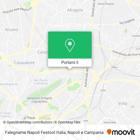Mappa Falegname Napoli Festool Italia