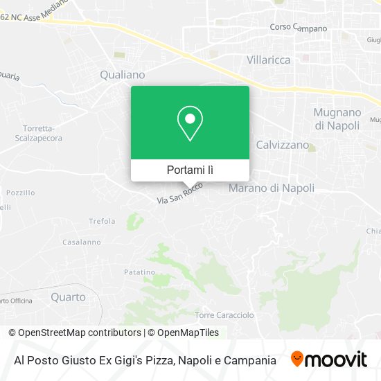 Mappa Al Posto Giusto Ex Gigi's Pizza