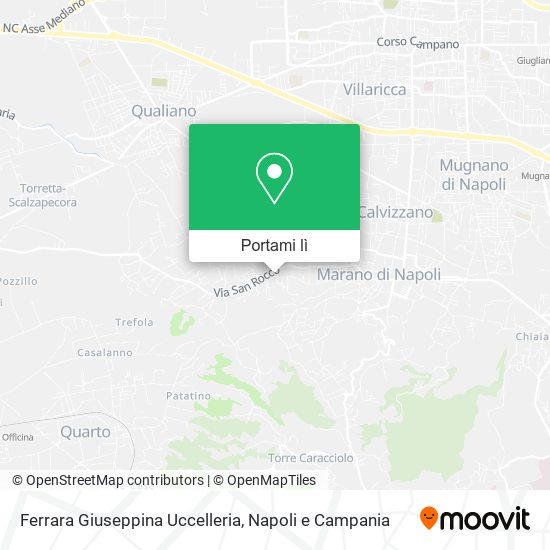 Mappa Ferrara Giuseppina Uccelleria