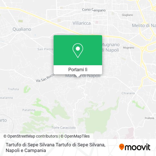 Mappa Tartufo di Sepe Silvana Tartufo di Sepe Silvana