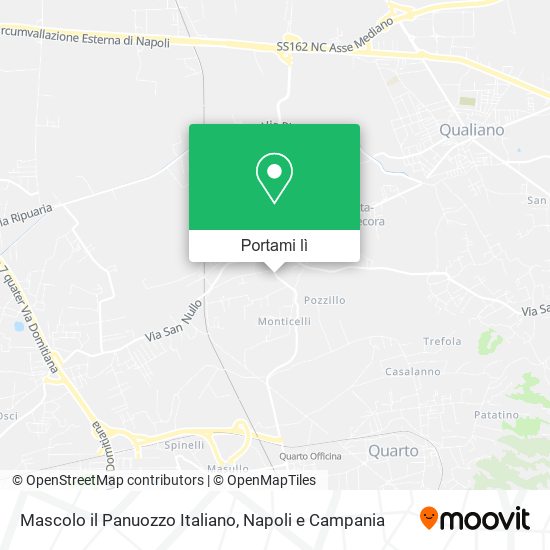 Mappa Mascolo il Panuozzo Italiano