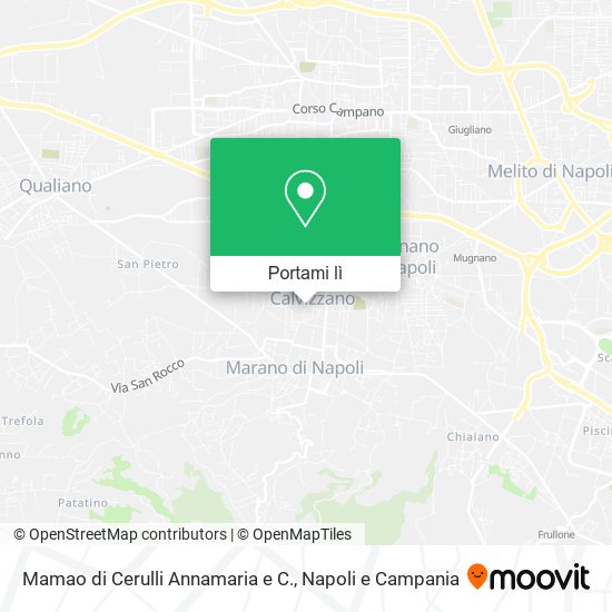 Mappa Mamao di Cerulli Annamaria e C.