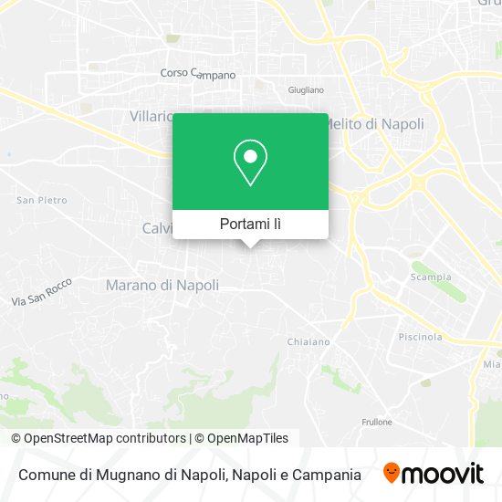 Mappa Comune di Mugnano di Napoli