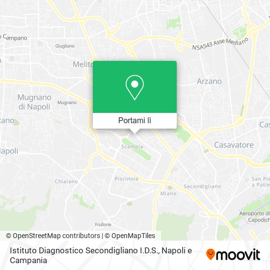 Mappa Istituto Diagnostico Secondigliano I.D.S.