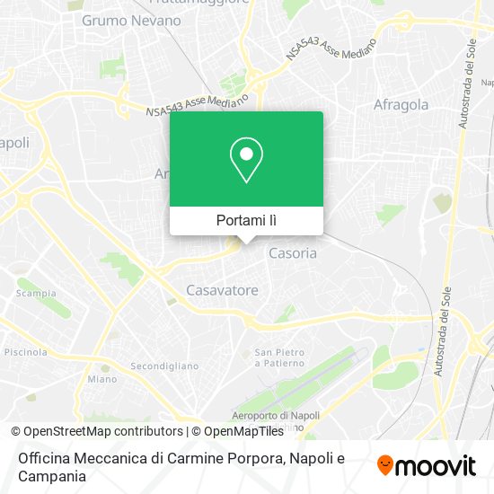 Mappa Officina Meccanica di Carmine Porpora