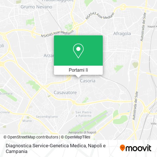 Mappa Diagnostica Service-Genetica Medica