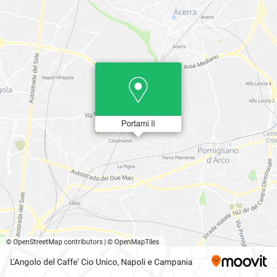Mappa L'Angolo del Caffe' Cio Unico