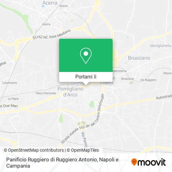 Mappa Panificio Ruggiero di Ruggiero Antonio