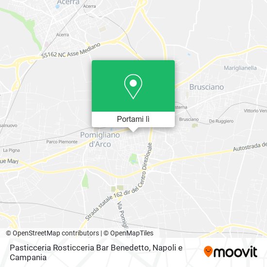 Mappa Pasticceria Rosticceria Bar Benedetto