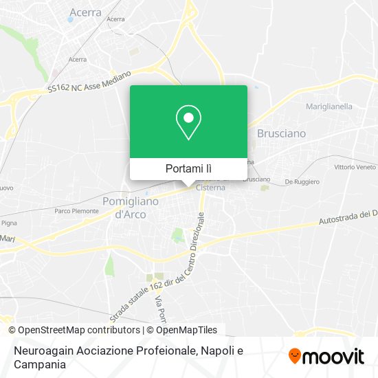 Mappa Neuroagain Aociazione Profeionale