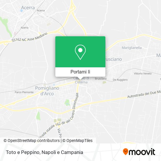 Mappa Toto e Peppino