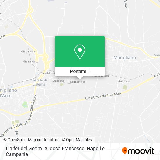 Mappa Lialfer del Geom. Allocca Francesco