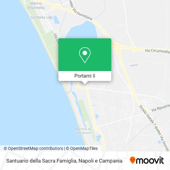Mappa Santuario della Sacra Famiglia
