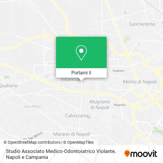 Mappa Studio Associato Medico-Odontoiatrico Violante