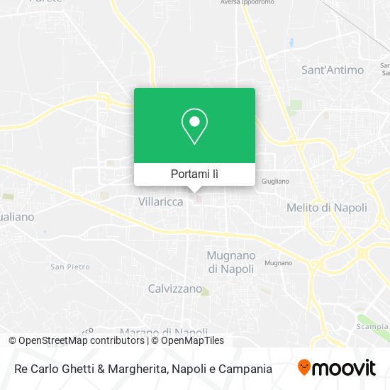 Mappa Re Carlo Ghetti & Margherita