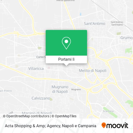Mappa Acta Shopping & Amp; Agency