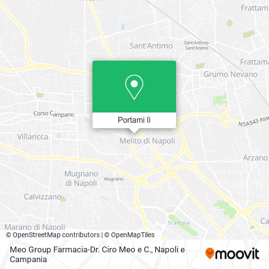 Mappa Meo Group Farmacia-Dr. Ciro Meo e C.