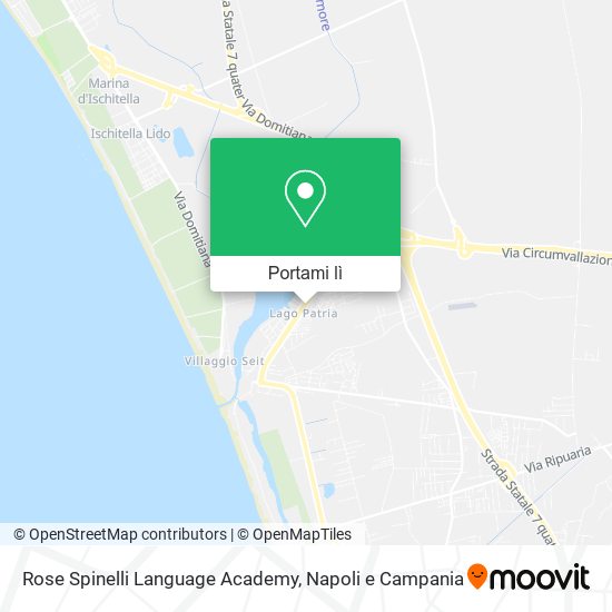 Mappa Rose Spinelli Language Academy