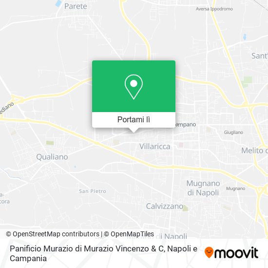 Mappa Panificio Murazio di Murazio Vincenzo & C