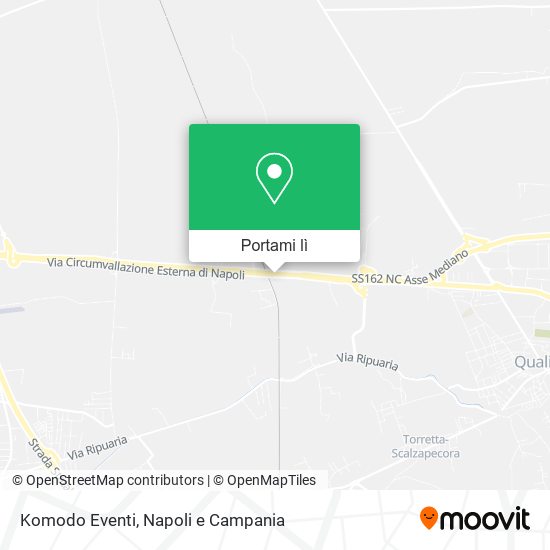 Mappa Komodo Eventi