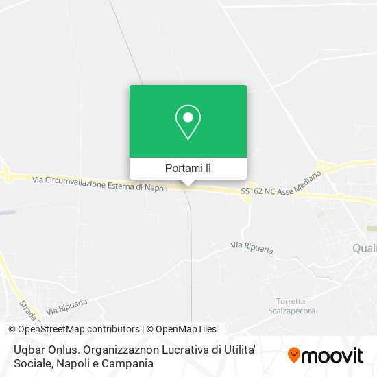 Mappa Uqbar Onlus. Organizzaznon Lucrativa di Utilita' Sociale