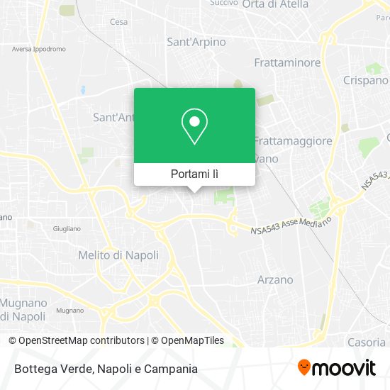 Mappa Bottega Verde